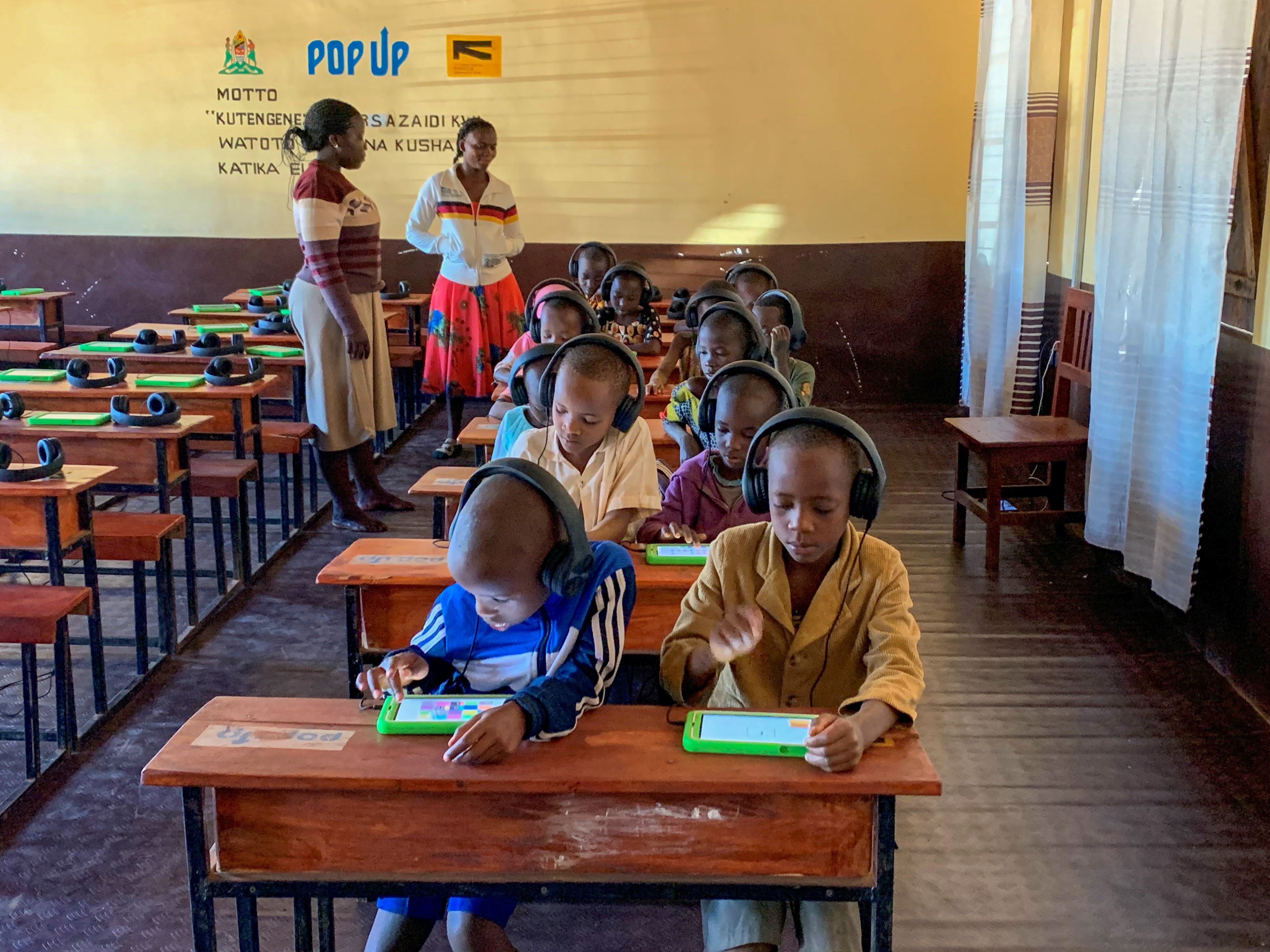 Pop-Up Learning uses software to adapt to children’s learning styles, meeting children where they are, while increasing reading and math levels at an accelerated rate.
