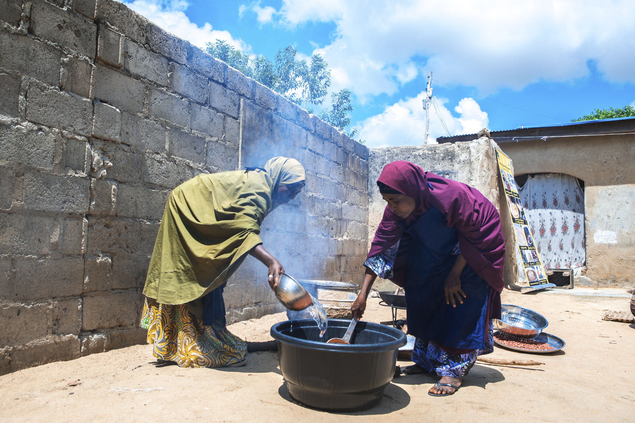 Caregivers participate in the IRC's Tom Brown feasibility and acceptability trial in Borno State, Nigeria